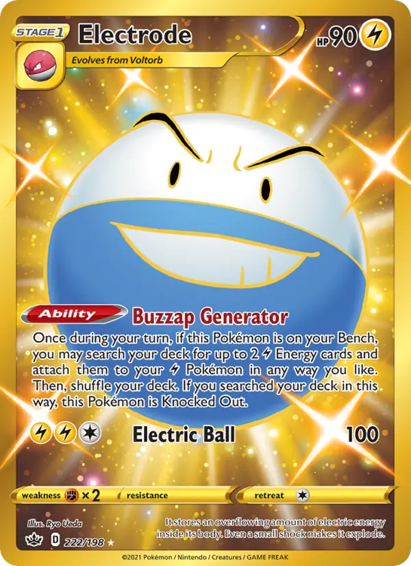 Electrode 222 Chilling Reign Pokesingles