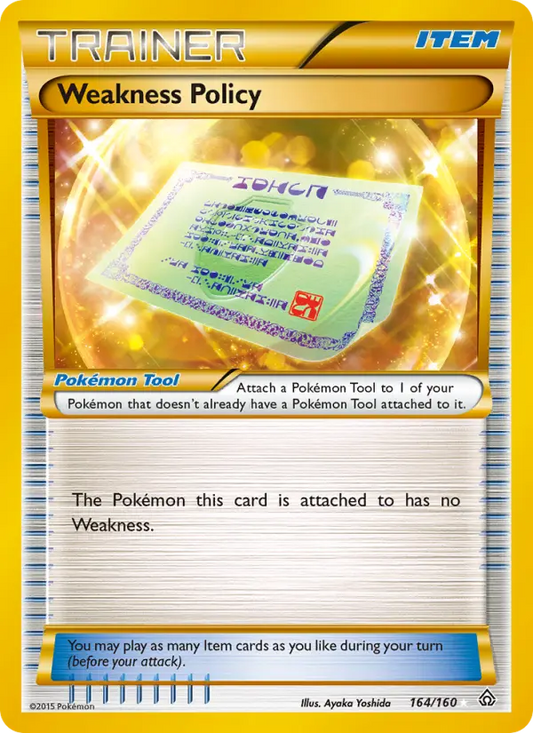 Weakness Policy 164 Primal Clash Pokesingles