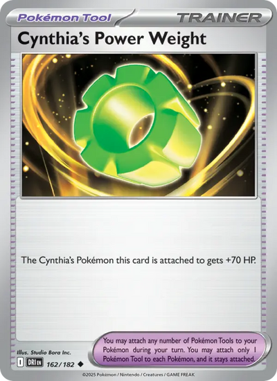 Cynthia's Power Weight 162 Destined Rivals Pokesingles