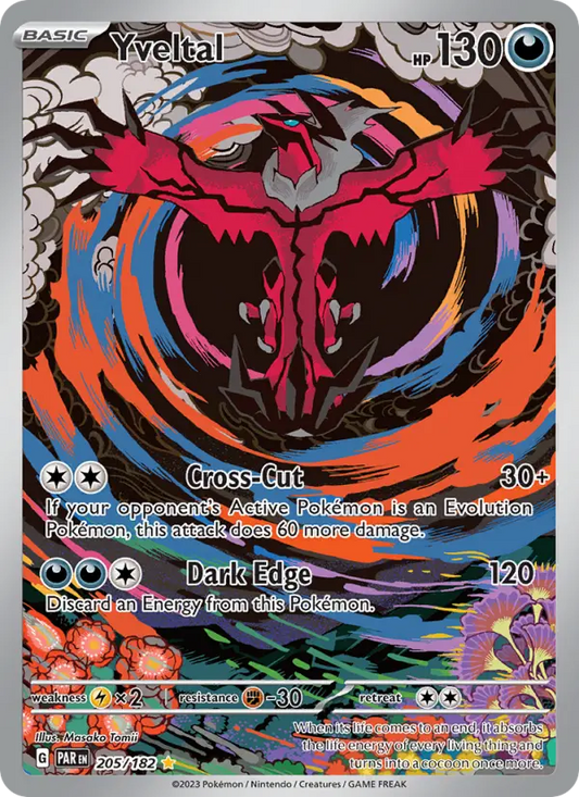Yveltal 205 Paradox Rift Pokesingles