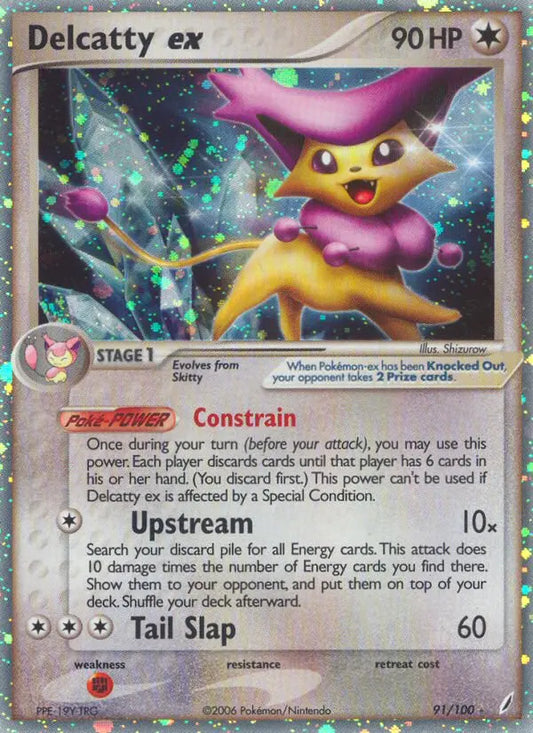Delcatty ex 91 Crystal Guardians Pokesingles