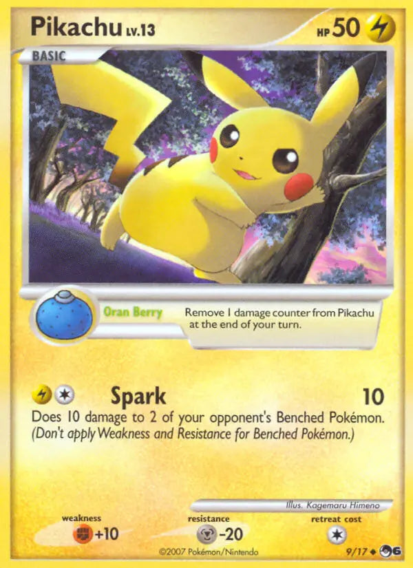 Pikachu 9 POP Series 6 Pokesingles
