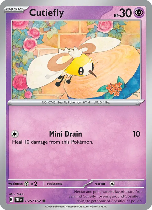 Cutiefly 75 Temporal Forces Pokesingles