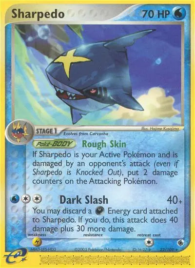 Sharpedo 22 Ruby & Sapphire Pokesingles