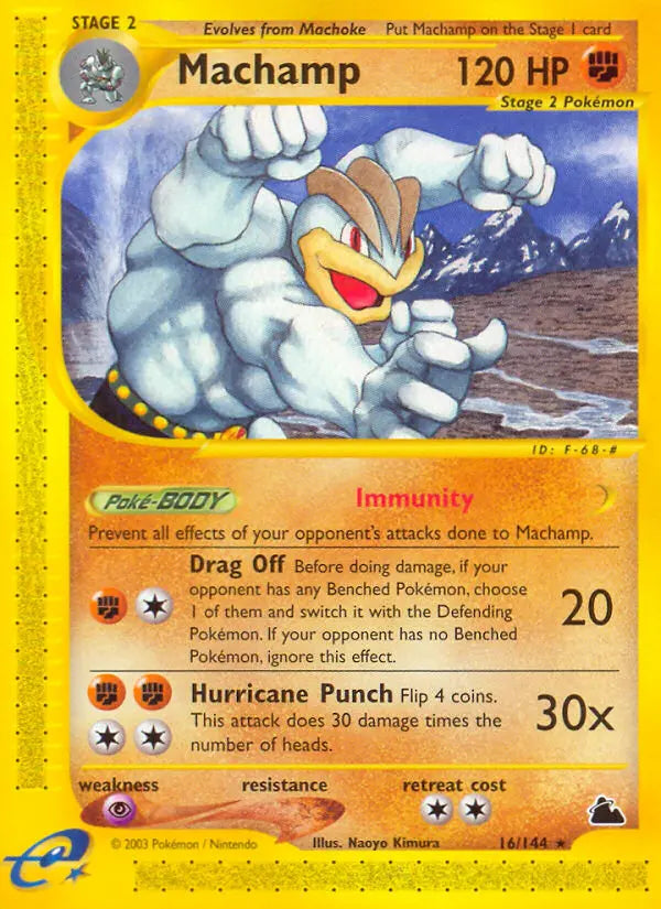 Machamp 16 Skyridge Pokesingles