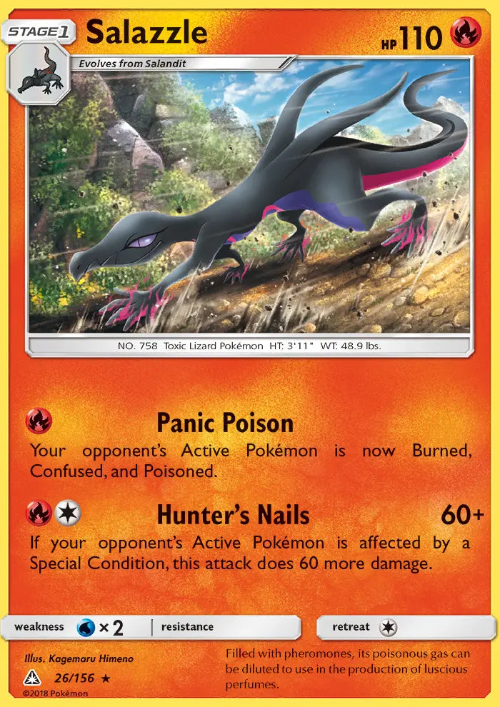 Salazzle 26 Ultra Prism Pokesingles