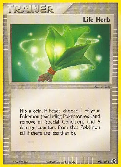 Life Herb 93 FireRed & LeafGreen Pokesingles