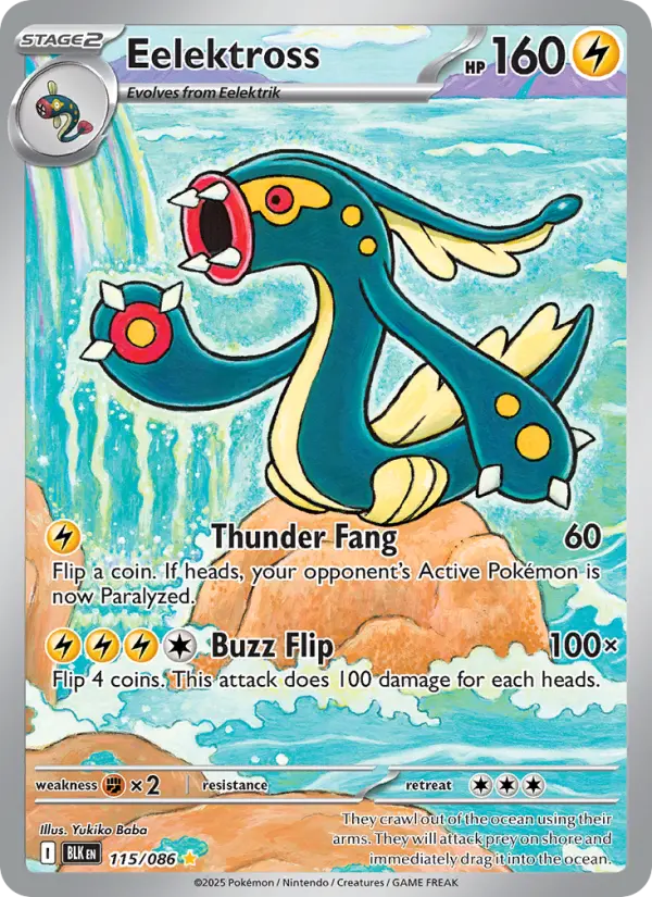 Eelektross 115 Black Bolt Pokesingles