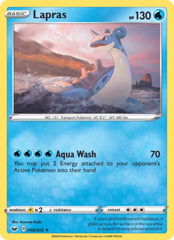 Lapras 48 Sword & Shield Pokesingles