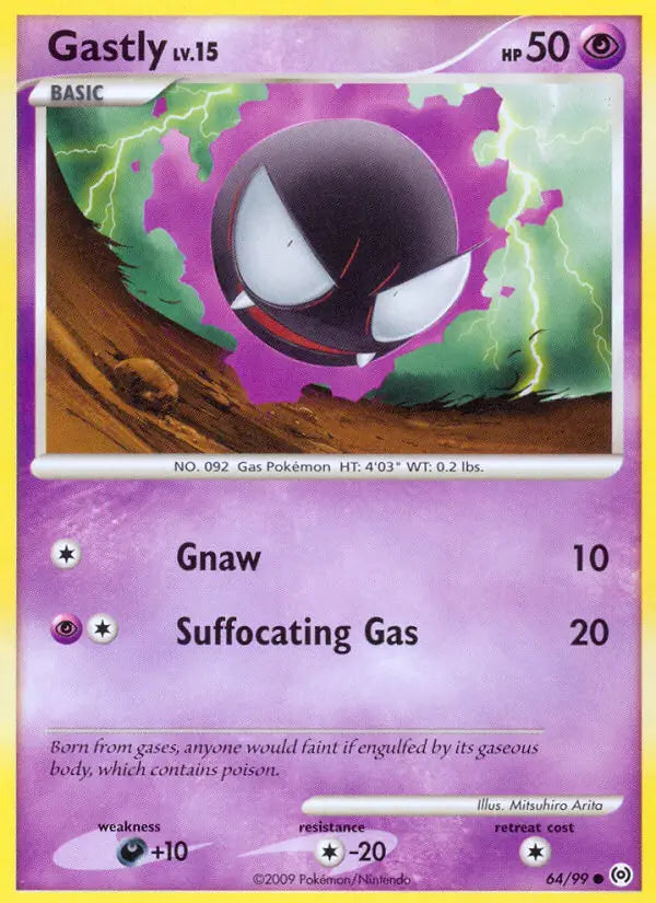 Gastly 64 Arceus Pokesingles