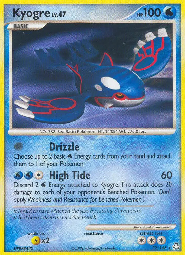 Kyogre 32 Legends Awakened Pokesingles