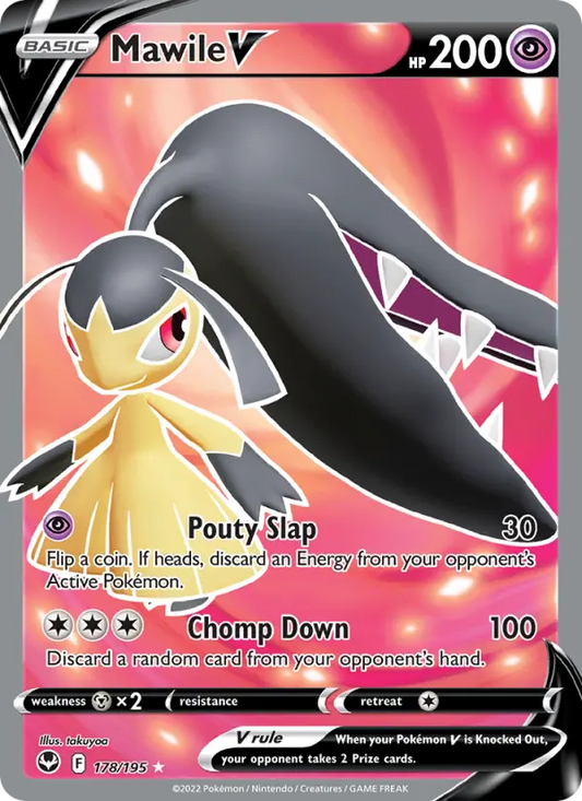 Mawile V 178 Silver Tempest Pokesingles