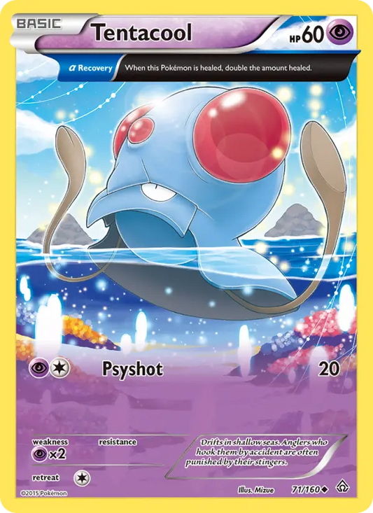 Tentacool 71 Primal Clash Pokesingles