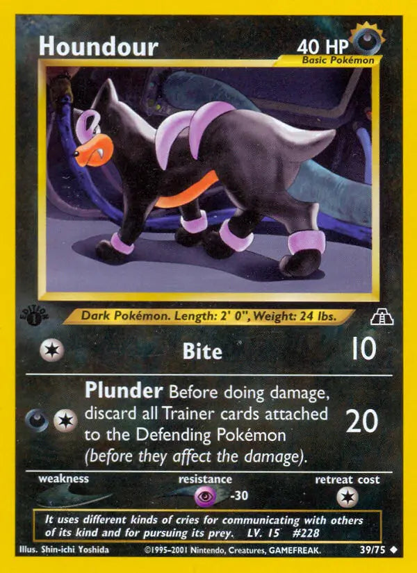Houndour 39 Neo Discovery Pokesingles
