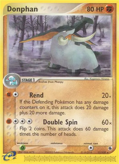 Donphan 17 Ruby & Sapphire Pokesingles