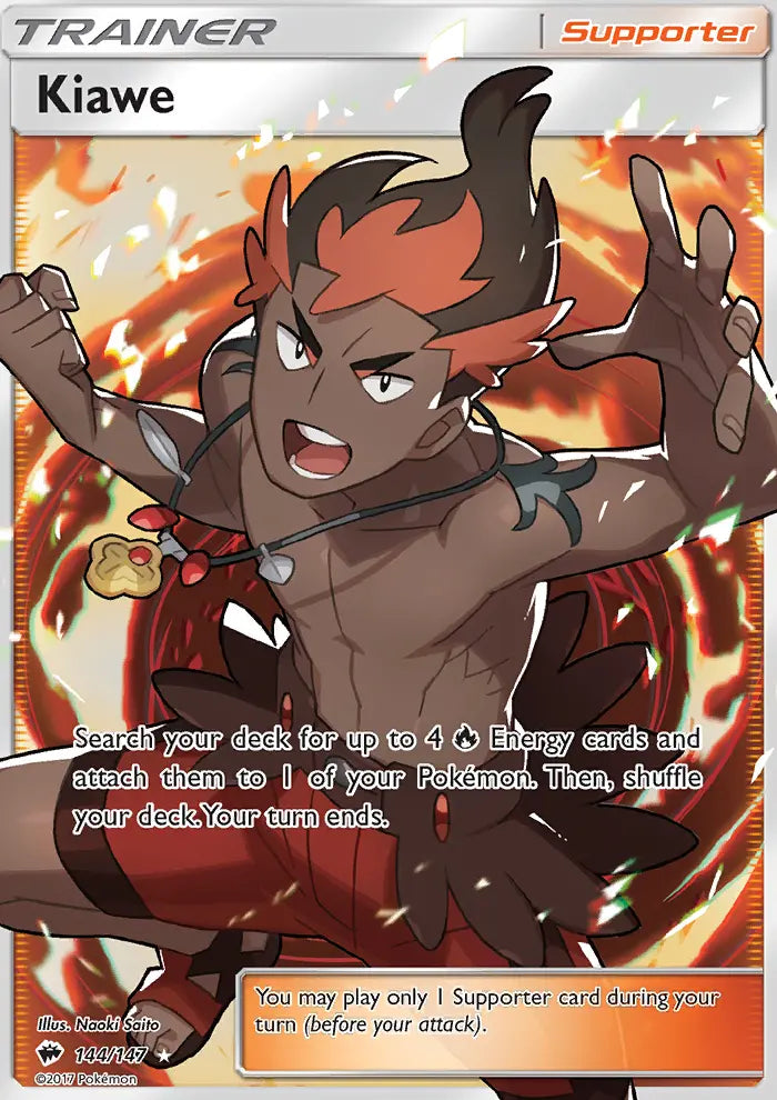 Kiawe 144 Burning Shadows Pokesingles