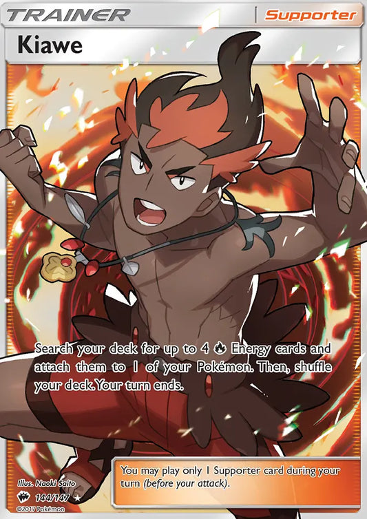 Kiawe 144 Burning Shadows Pokesingles