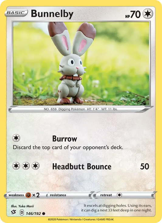 Bunnelby 146 Rebel Clash Pokesingles