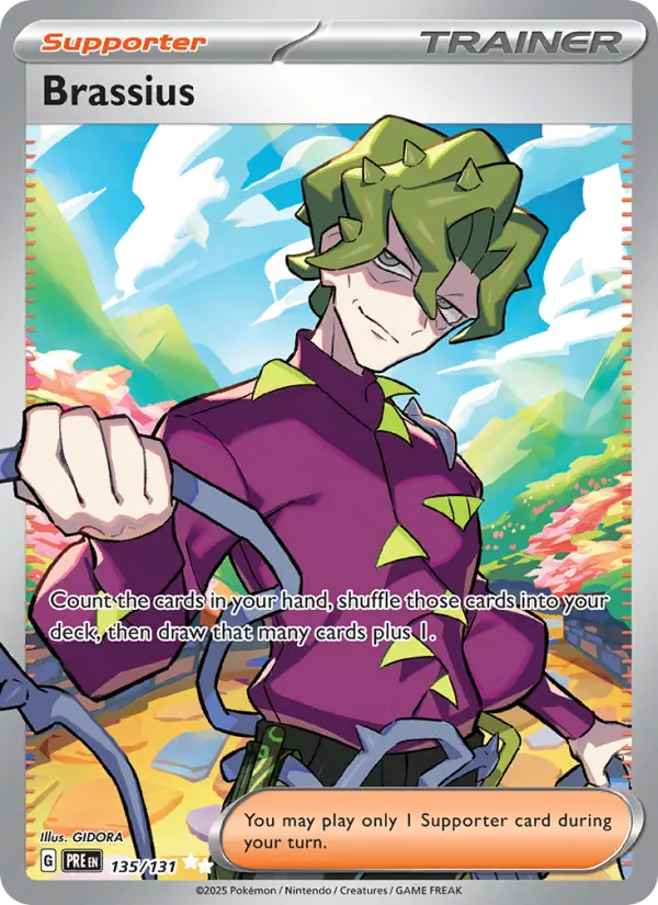 Brassius 135 Prismatic Evolutions Pokesingles
