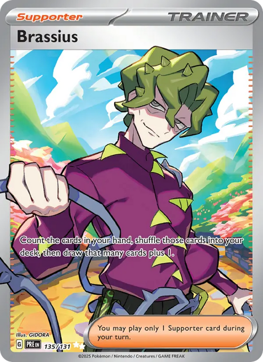 Brassius 135 Prismatic Evolutions Pokesingles