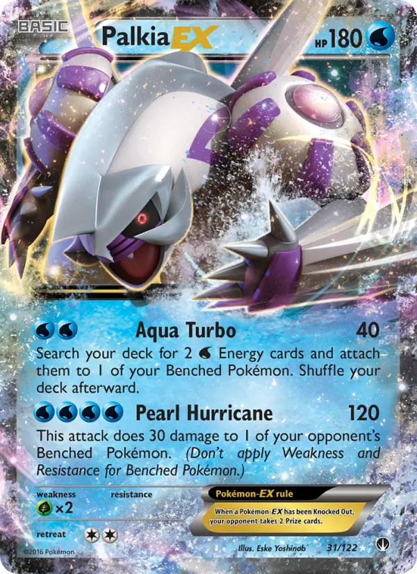 Palkia EX 31 BREAKpoint Pokesingles