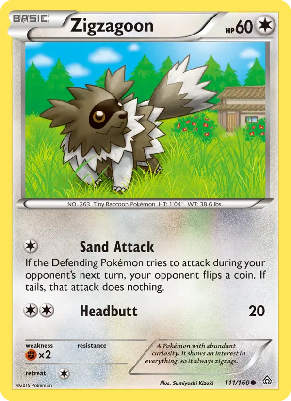 Zigzagoon 111 Primal Clash Pokesingles