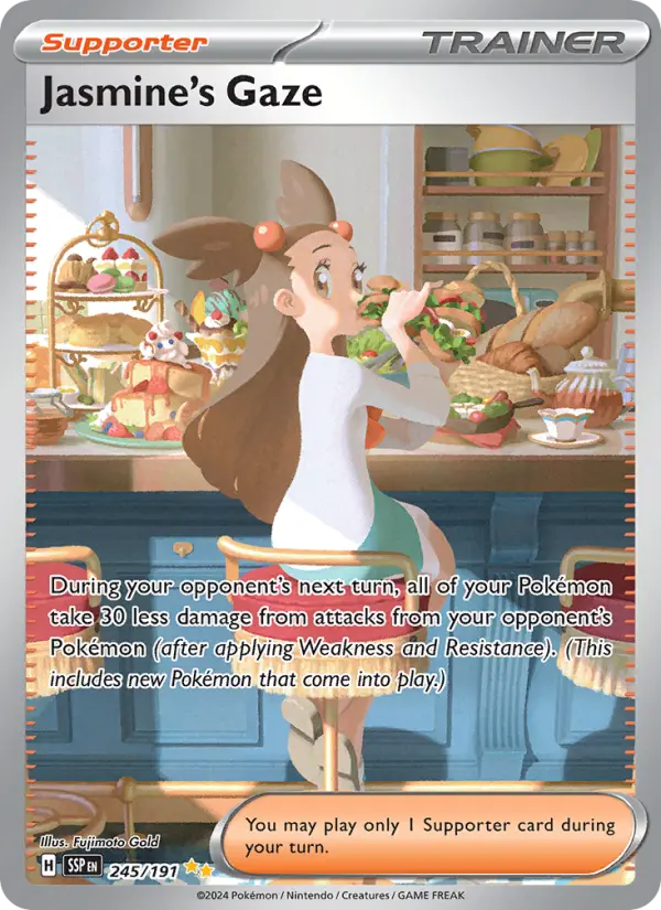 Jasmine's Gaze 245 Surging Sparks Pokesingles