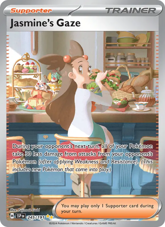 Jasmine's Gaze 245 Surging Sparks Pokesingles