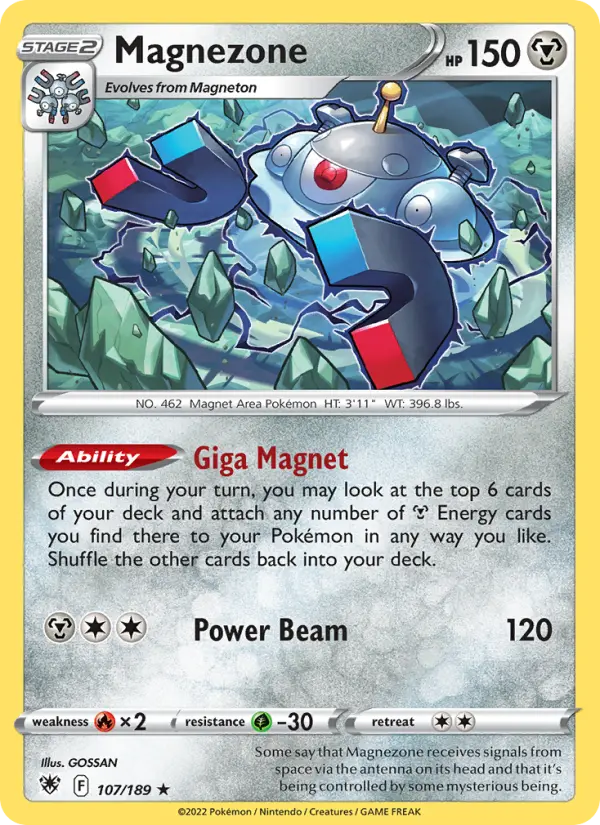 Magnezone 107 Astral Radiance Pokesingles