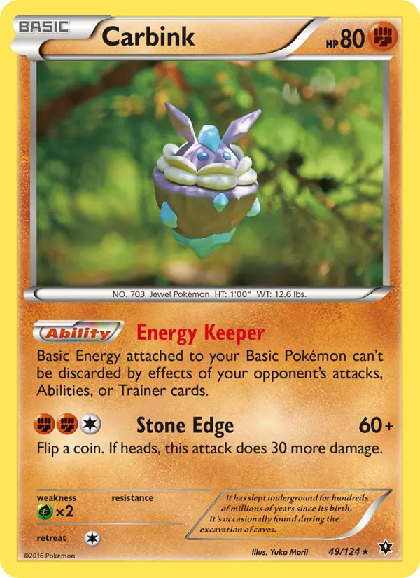 Carbink 49 Fates Collide Pokesingles