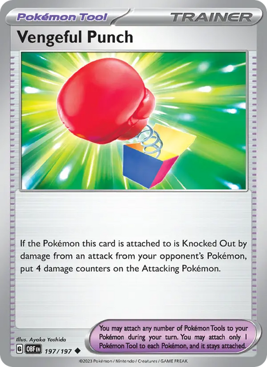 Vengeful Punch 197 Obsidian Flames Pokesingles