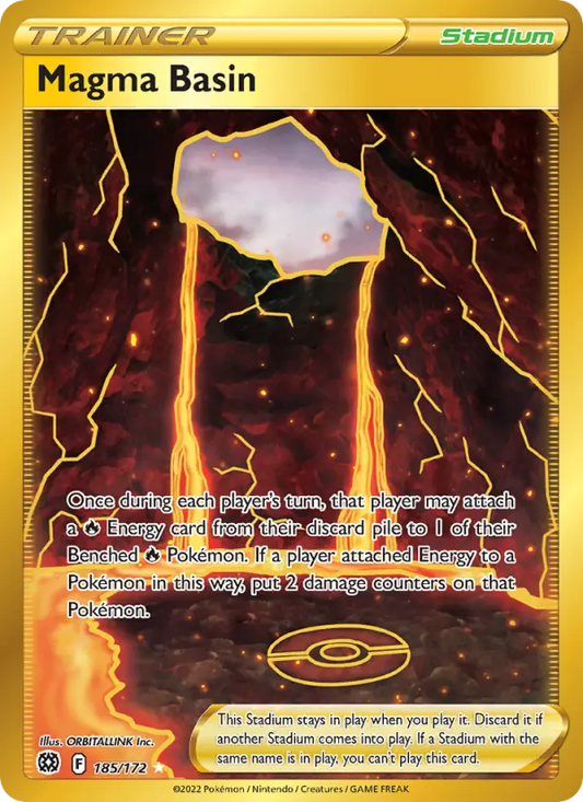 Magma Basin 185 Brilliant Stars Pokesingles