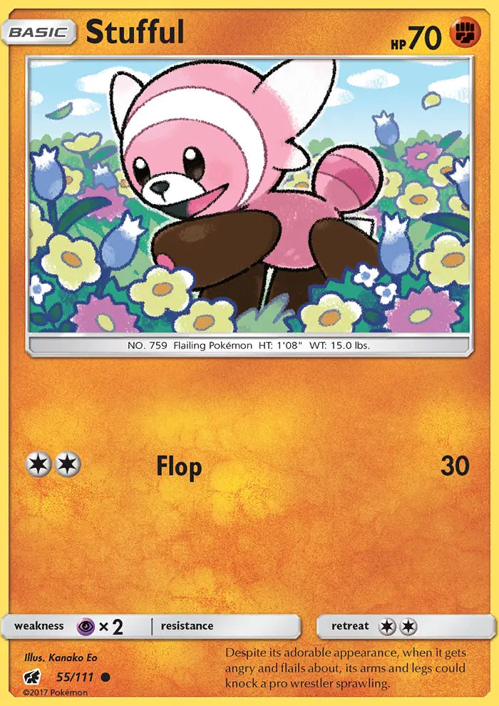 Stufful 55 Crimson Invasion Pokesingles