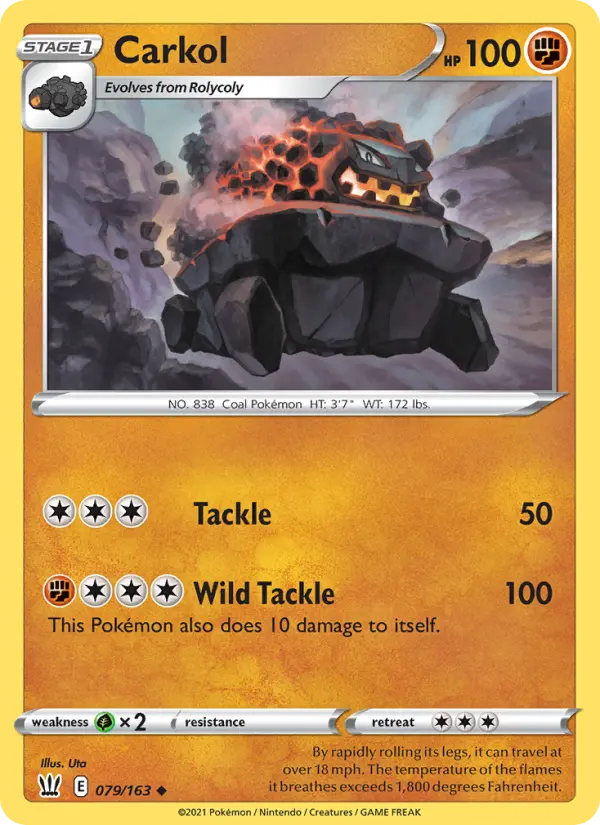 Carkol 79 Battle Styles Pokesingles