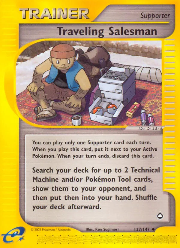 Traveling Salesman 137 Aquapolis Pokesingles