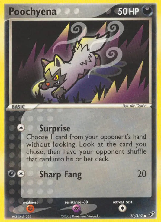 Poochyena 70 Deoxys Pokesingles