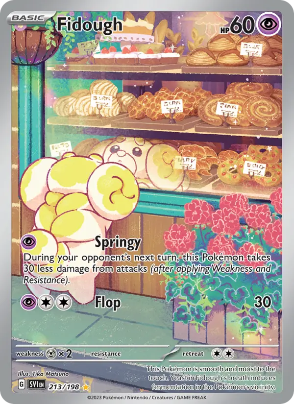 Fidough 213 Scarlet & Violet Pokesingles