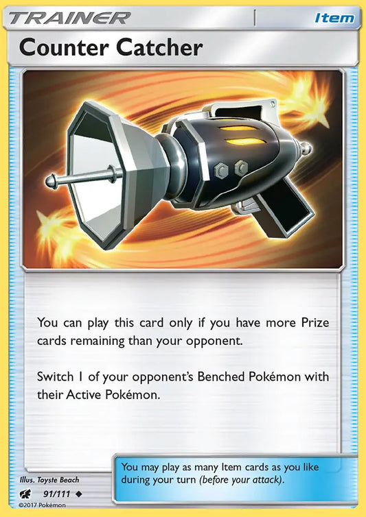 Counter Catcher 91 Crimson Invasion Pokesingles