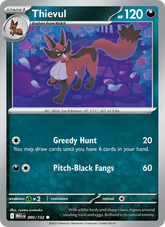 Thievul 90 Mega Evolution Pokesingles