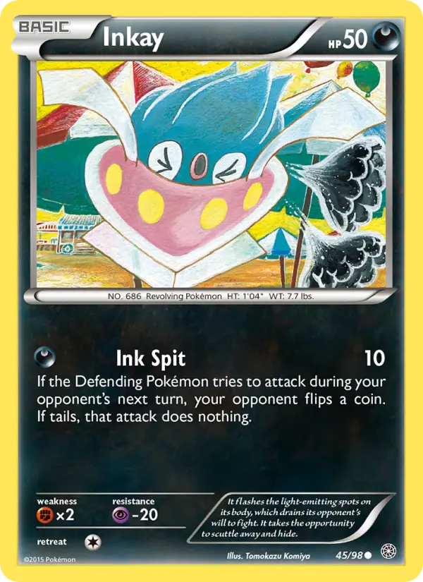 Inkay 45 Ancient Origins Pokesingles