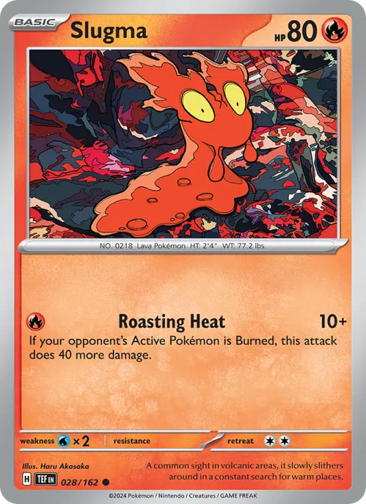 Slugma 28 Temporal Forces Pokesingles