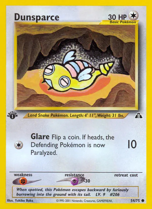 Dunsparce 54 Neo Discovery Pokesingles