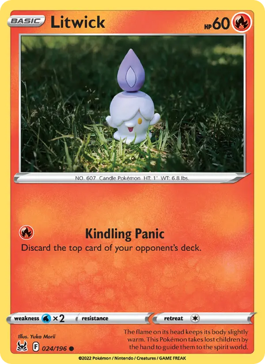 Litwick 24 Lost Origin Pokesingles