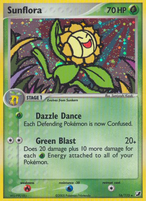 Sunflora 16 Unseen Forces Pokesingles