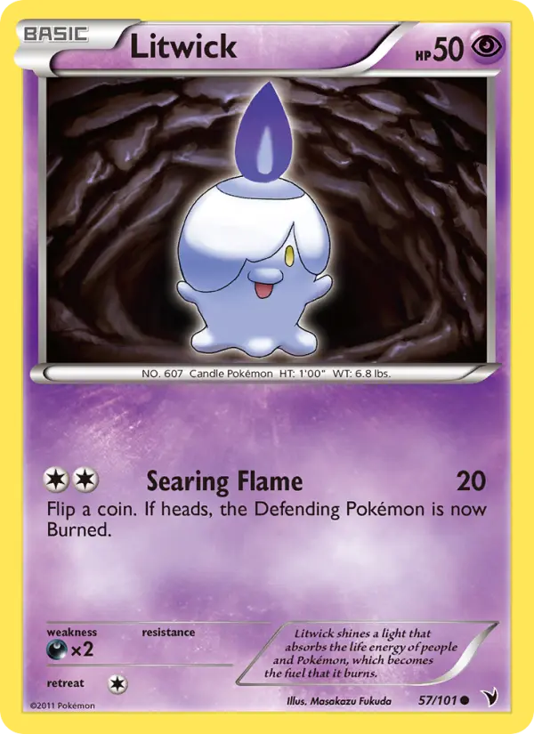 Litwick 57 Noble Victories Pokesingles