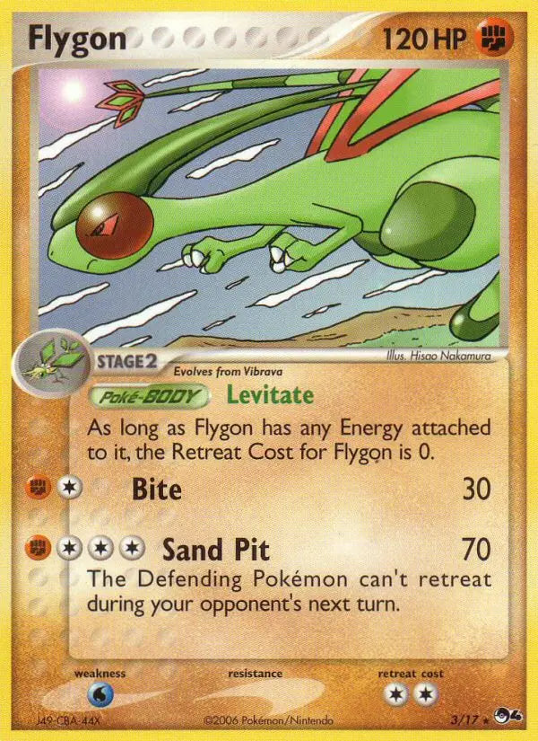 Flygon 3 POP Series 4 Pokesingles