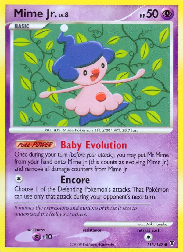 Mime Jr. 115 Supreme Victors Pokesingles
