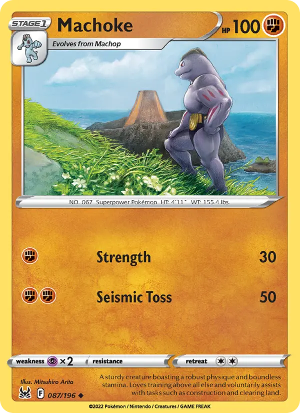 Machoke 87 Lost Origin Pokesingles