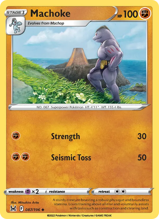 Machoke 87 Lost Origin Pokesingles