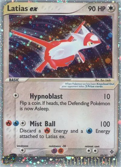 Latias ex 93 Dragon Pokesingles